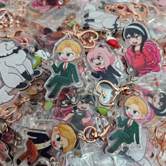 Spy x Family Heart Magnet Charms